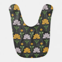 Patrón floral vibrante