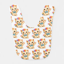 Pecho para bebé Tumble the Kitten Arcoíris