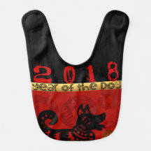 Personalizado 2018 Perro Año Chino B Bebé