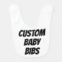 Plantilla de Bebé personalizado en blanco