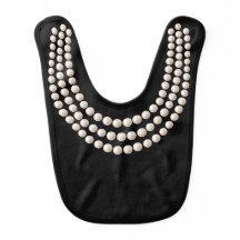 Poca joya (perlas, negro)