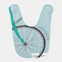 Rueda de bicicleta Hipster con nombre personalizad