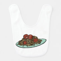 Spaghetti Licker Bib