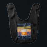 Babero Whiskey Bourbon Goes in Wisdom Comes Out<br><div class="desc">Whiskey Bourbon Goes in Wisdom Comes Out. Beautiful,  wonderful meaning. Suitable for Whiskey lovers,  for those who love alcohol,  for your dad,  the man will look so beautiful with these beautiful gifts!</div>