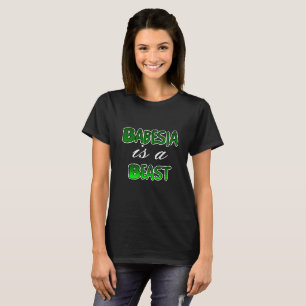 Babesia es una camiseta de sensibilización sobre l