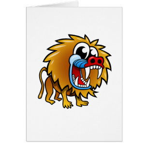 Babuino del dibujo animado