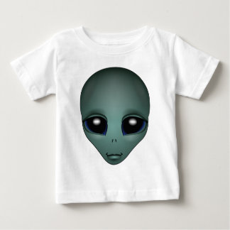 Baby Alien Camisetas Organic Alien w. Moon Baby Sh