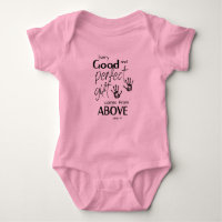 BABY ANGEL BODY SUIT - JAMES 1:17