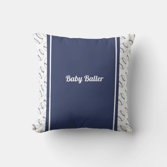 Baby Baller arroja almohada (Anverso)