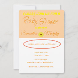 Baby Bee | Invitación de Baby Shower