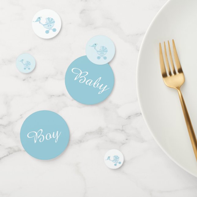 Baby Bird Baby Boy Table Confetti (Grupo)