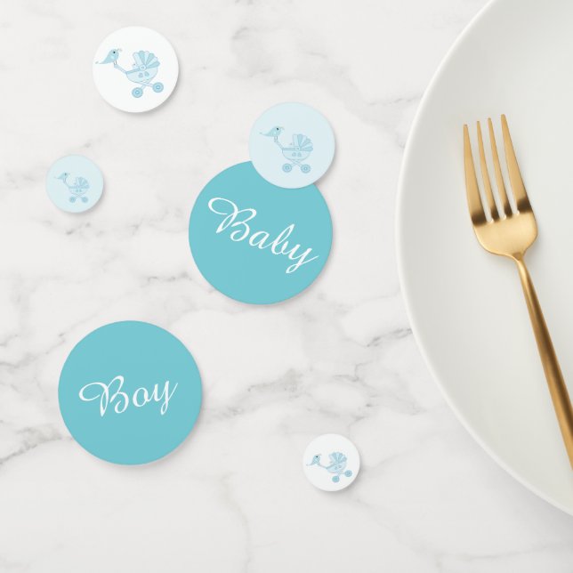 Baby Bird Baby Boy Table Confetti (Grupo)