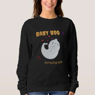 Baby Boo llegando pronto Embarazo sudadera