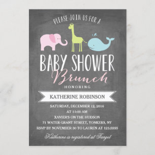 Baby Brunch   Invitación de Baby Shower