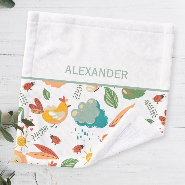 Baby burp cloth farm, shoulder cloth (Subido por el creador)