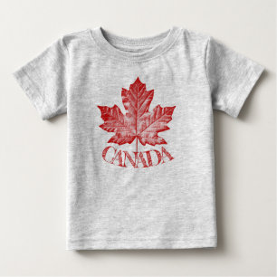 Baby Canadá camiseta Retro Canadá camisetas para b