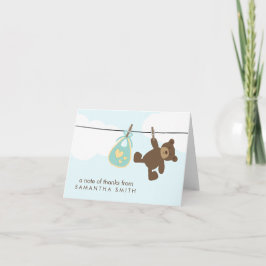 Baby Clothesline Gracias Notas {green}