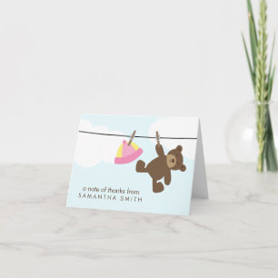 Baby Clothesline Gracias Notas {pink}