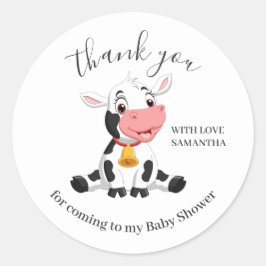 Baby Cow Gracias A Favor De Las Etiquetas