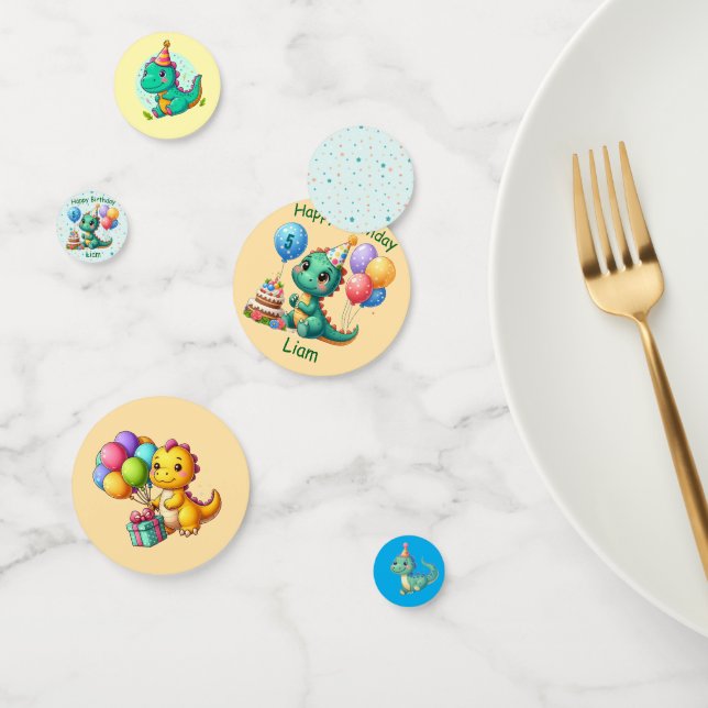 baby Dino Confeti (Grupo)