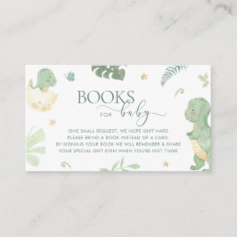 Baby Dino Hatching pronto trae una tarjeta de libr