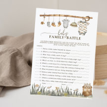 Baby Family Battle Reel Fun Fishman Shower Game