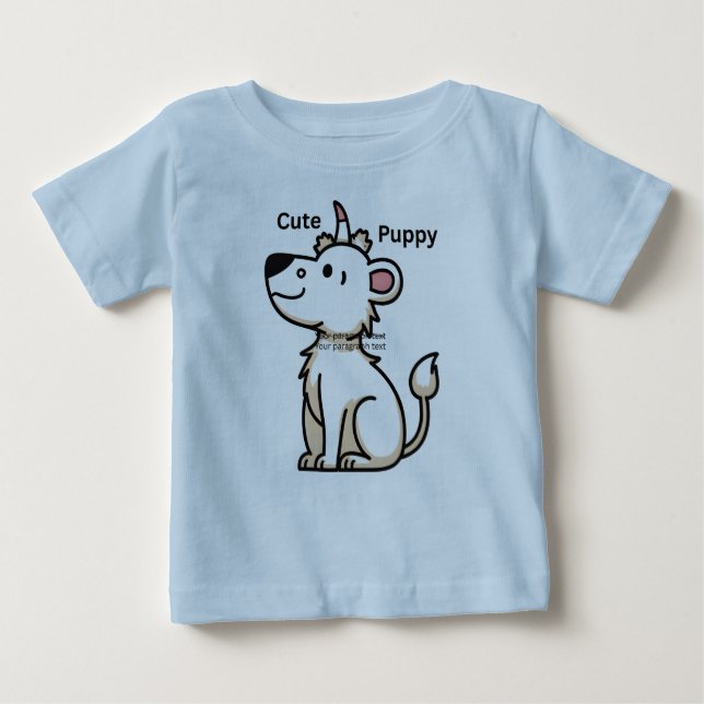 Baby Fine Jersey T-Shirt (Anverso)