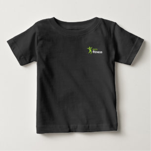 Baby Fine Jersey T-Shirt   Eco Fitness Negro
