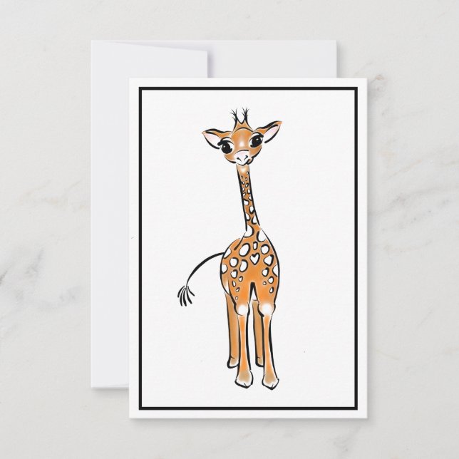 Baby Giraffe (Anverso)