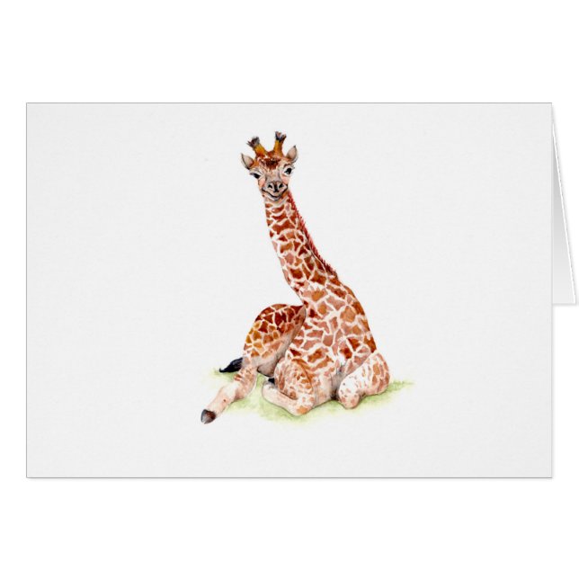 Baby Giraffe (Anverso (Horizontal))