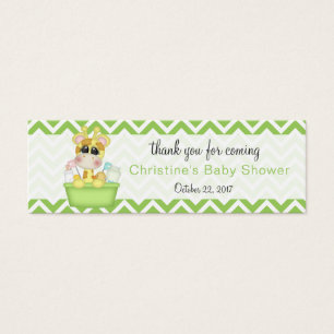 Baby Giraffe Baby Shower Gracias Por Favor
