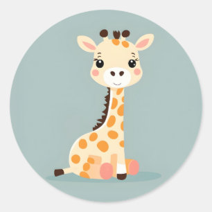 Baby Giraffe Pegatina
