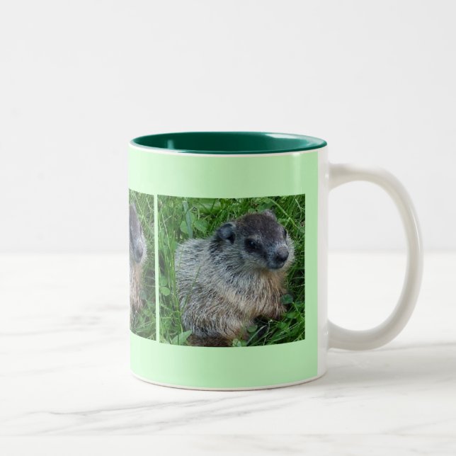 Baby Groundhog 11 Oz. Jarra (Derecha)