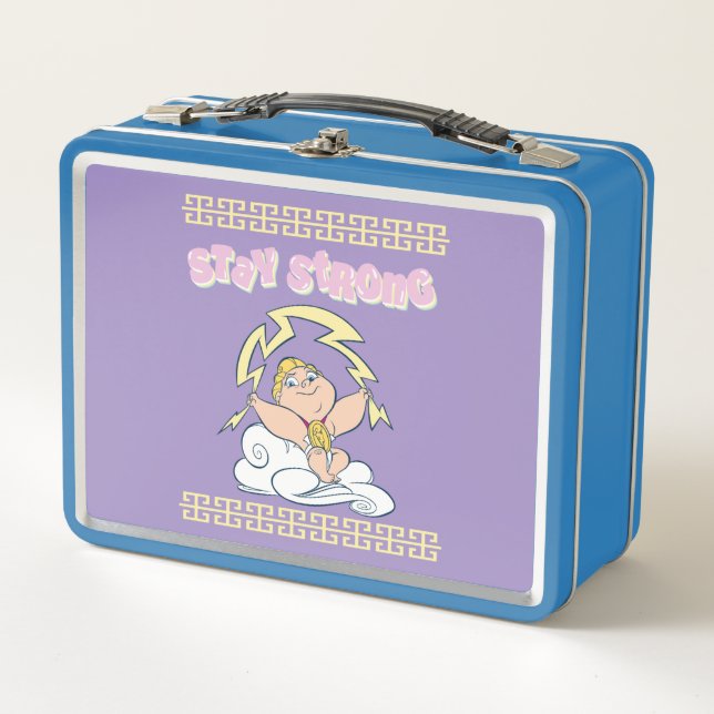Baby Hercules - Stay Strong Metal Lunch Box (Anverso)