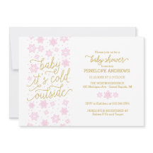 Baby It's Cold fuera de la invitación de Baby Show