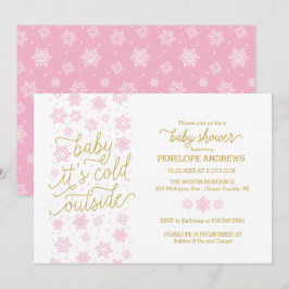 Baby It's Cold fuera de la invitación de Baby Show