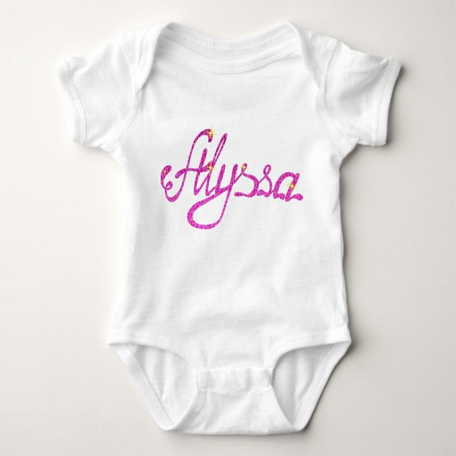 Baby Jersey Bodysuit Alyssa (Anverso)