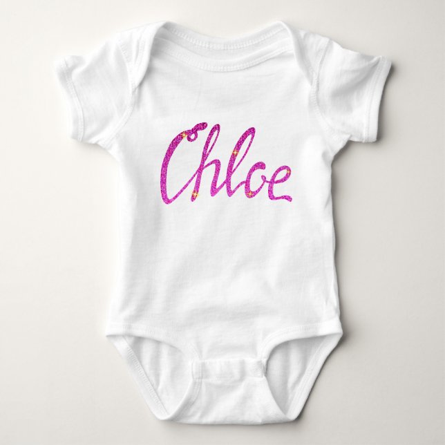Baby Jersey Bodysuit Chloe (Anverso)