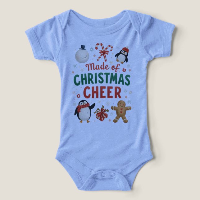 Baby Made of Christmas Cheer Holiday (Diseño delantero )
