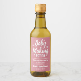Baby Making Potion Funny Shower Gracias Rosa