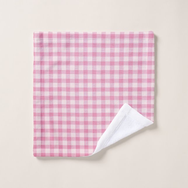 Baby Pink Gingham (Toallita)