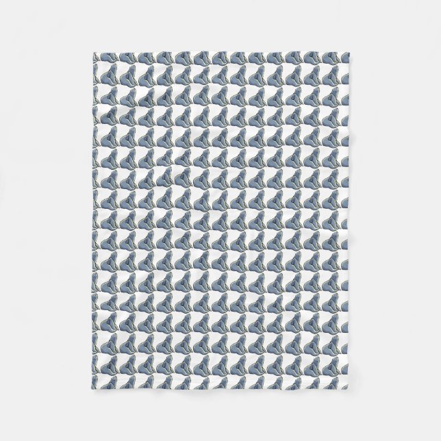 Baby Polar Bears Blanket Bear Art Fleece Blanket (Anverso)