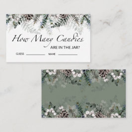 Baby Shower Adivina Cuántas Tarjetas De Gabinete D