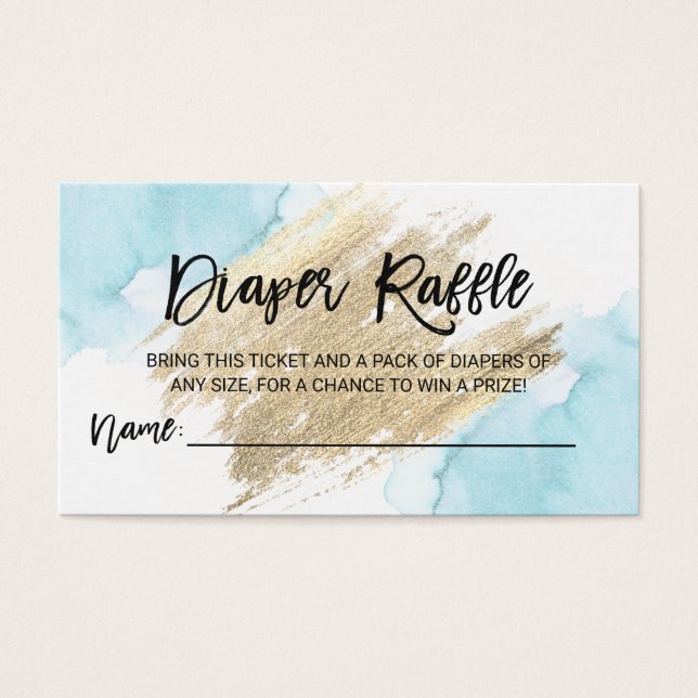 BABY SHOWER azul de margarita de martillo (Frente)