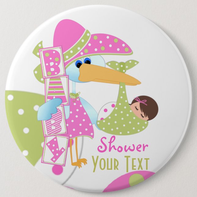Baby Shower + botón (Anverso)