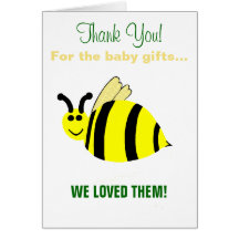 Baby Shower Bumble Bee Gracias