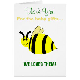 Baby Shower Bumble Bee Gracias