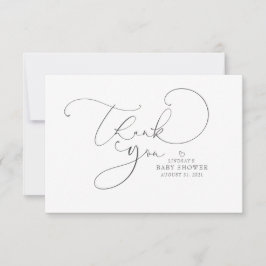 Baby Shower con guiones de color editable