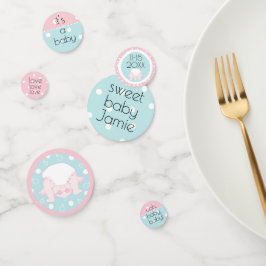 Baby Shower Confetti Peek a Bebé