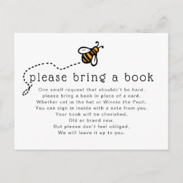 Baby Shower de Abeja Melífera - Tarjeta de Traer u